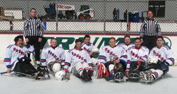Sled Hockey Teams and the other Most Valuable Player.